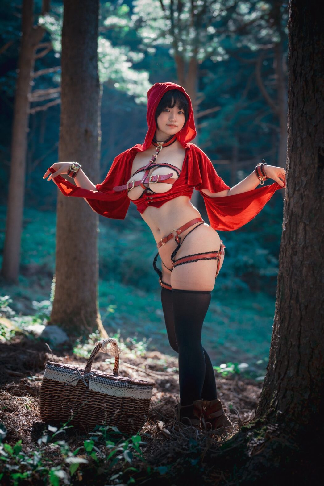 DJAWA Mimmi 밈미 Naughty Red Hiring Hood B