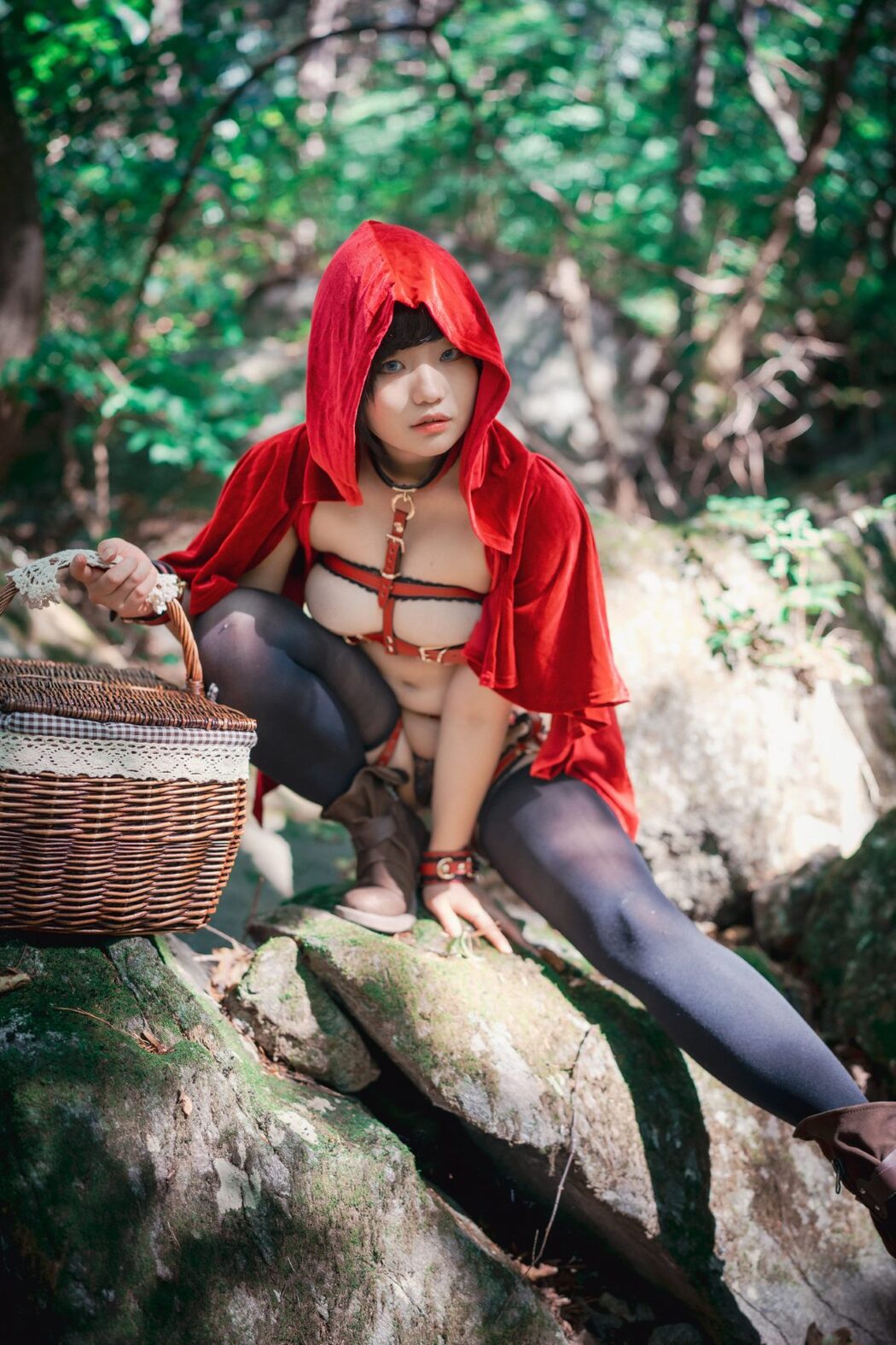 DJAWA Mimmi 밈미 Naughty Red Hiring Hood A