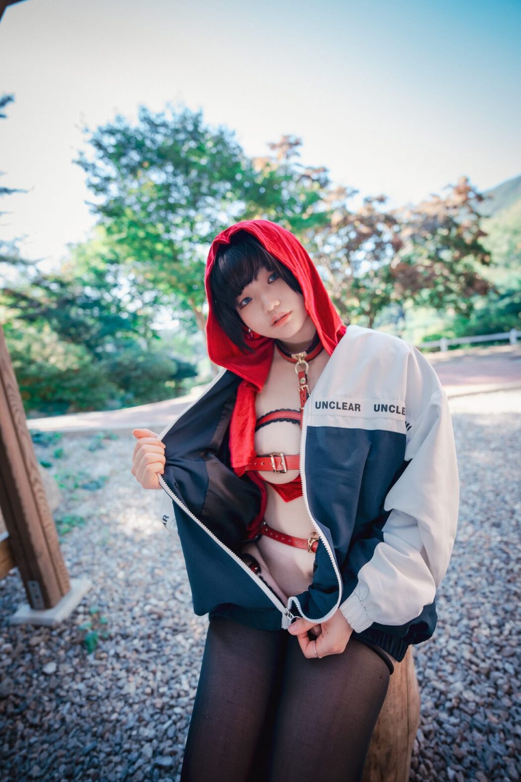 DJAWA Mimmi 밈미 Naughty Red Hiring Hood B