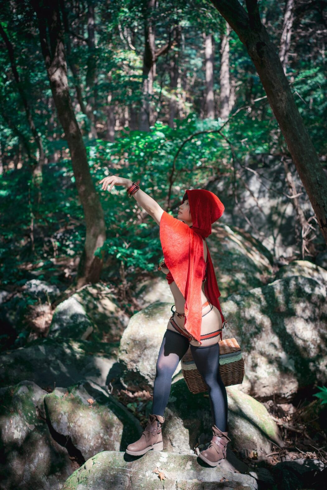 DJAWA Mimmi 밈미 Naughty Red Hiring Hood A