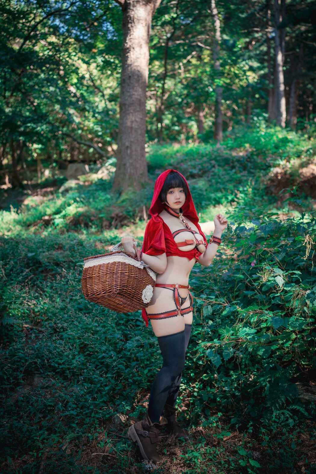DJAWA Mimmi 밈미 Naughty Red Hiring Hood A