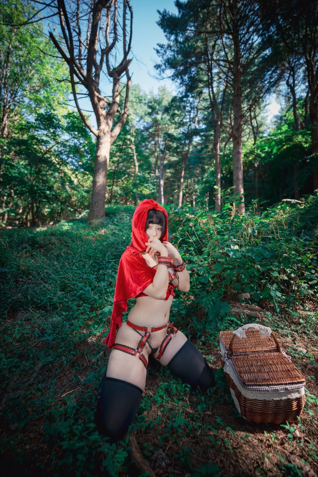 DJAWA Mimmi 밈미 Naughty Red Hiring Hood A