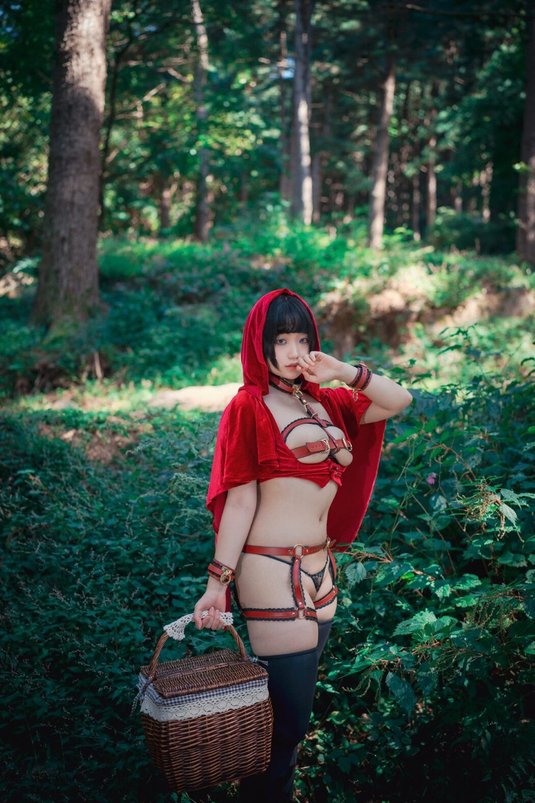 DJAWA Mimmi 밈미 Naughty Red Hiring Hood A