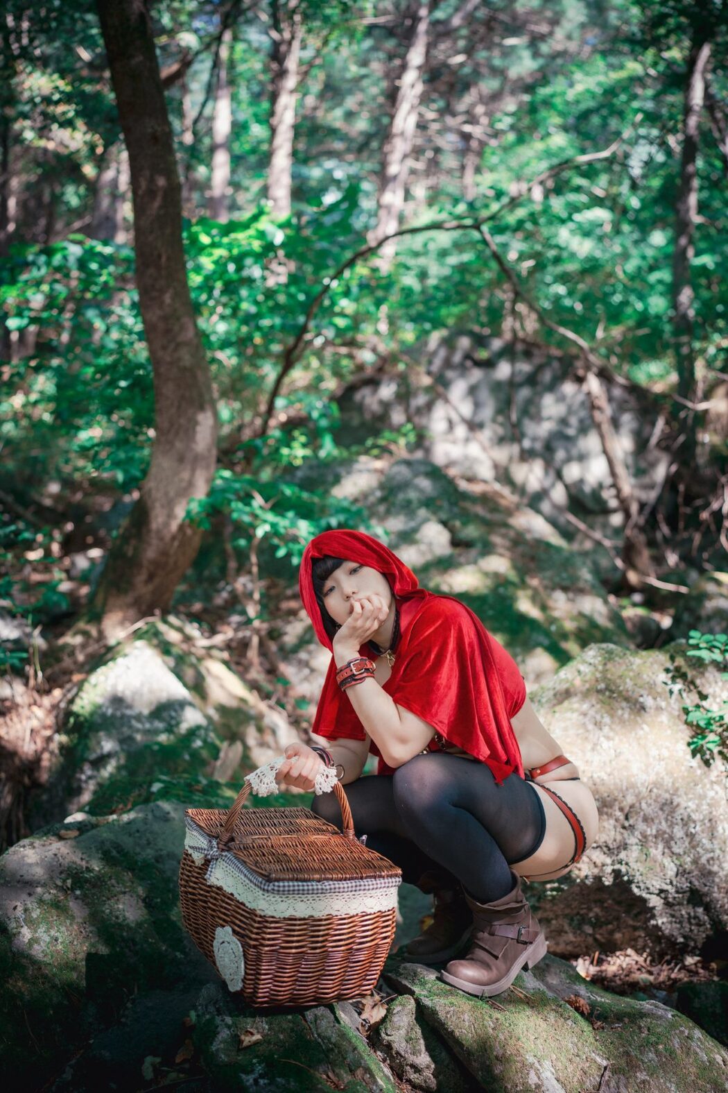 DJAWA Mimmi 밈미 Naughty Red Hiring Hood A