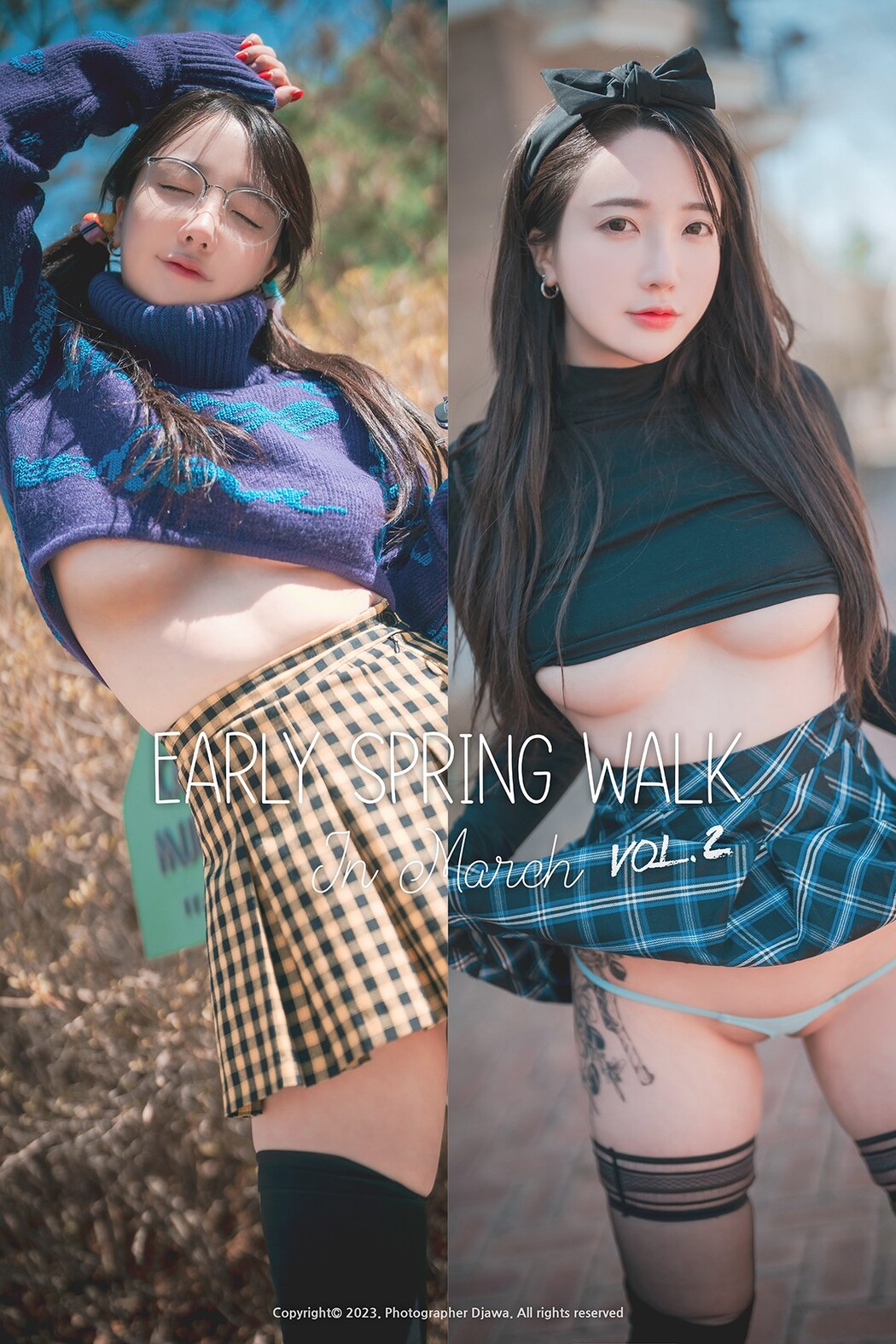 DJAWA Son Ye-Eun 손예은 – Early Spring Walk In March Vol.2 S.Ver A Cover Photo