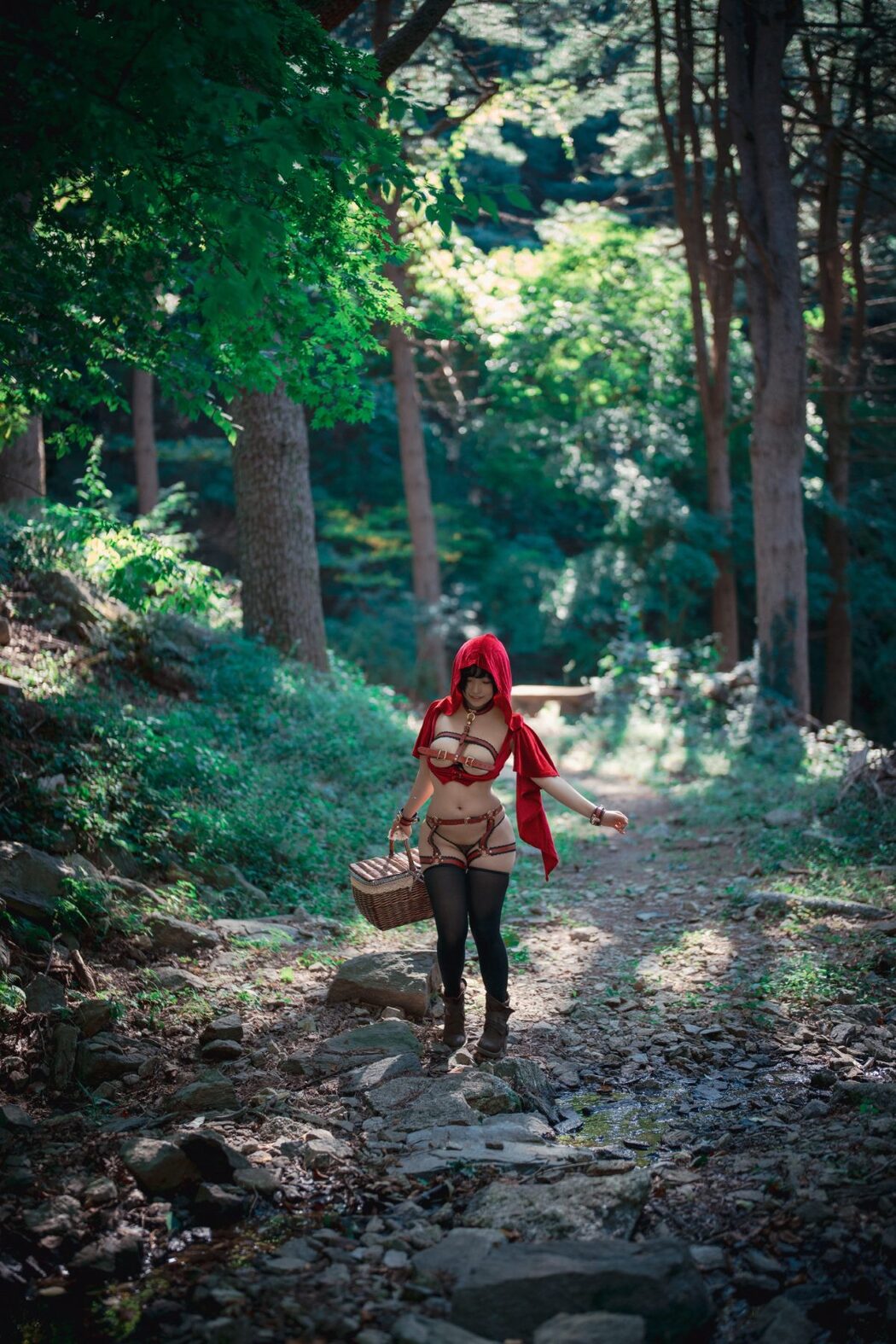 DJAWA Mimmi 밈미 Naughty Red Hiring Hood B