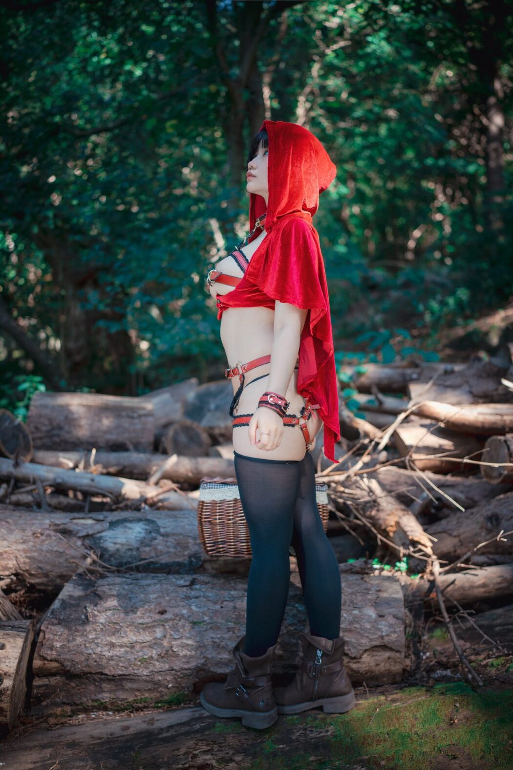 DJAWA Mimmi 밈미 Naughty Red Hiring Hood B
