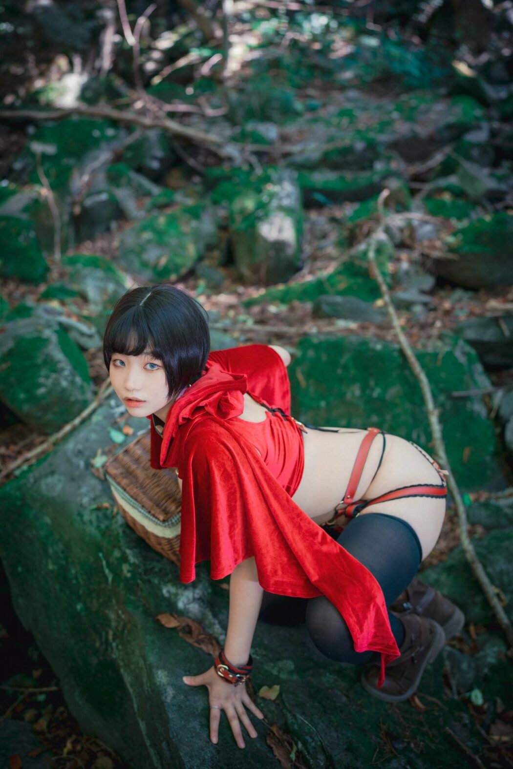 DJAWA Mimmi 밈미 Naughty Red Hiring Hood A