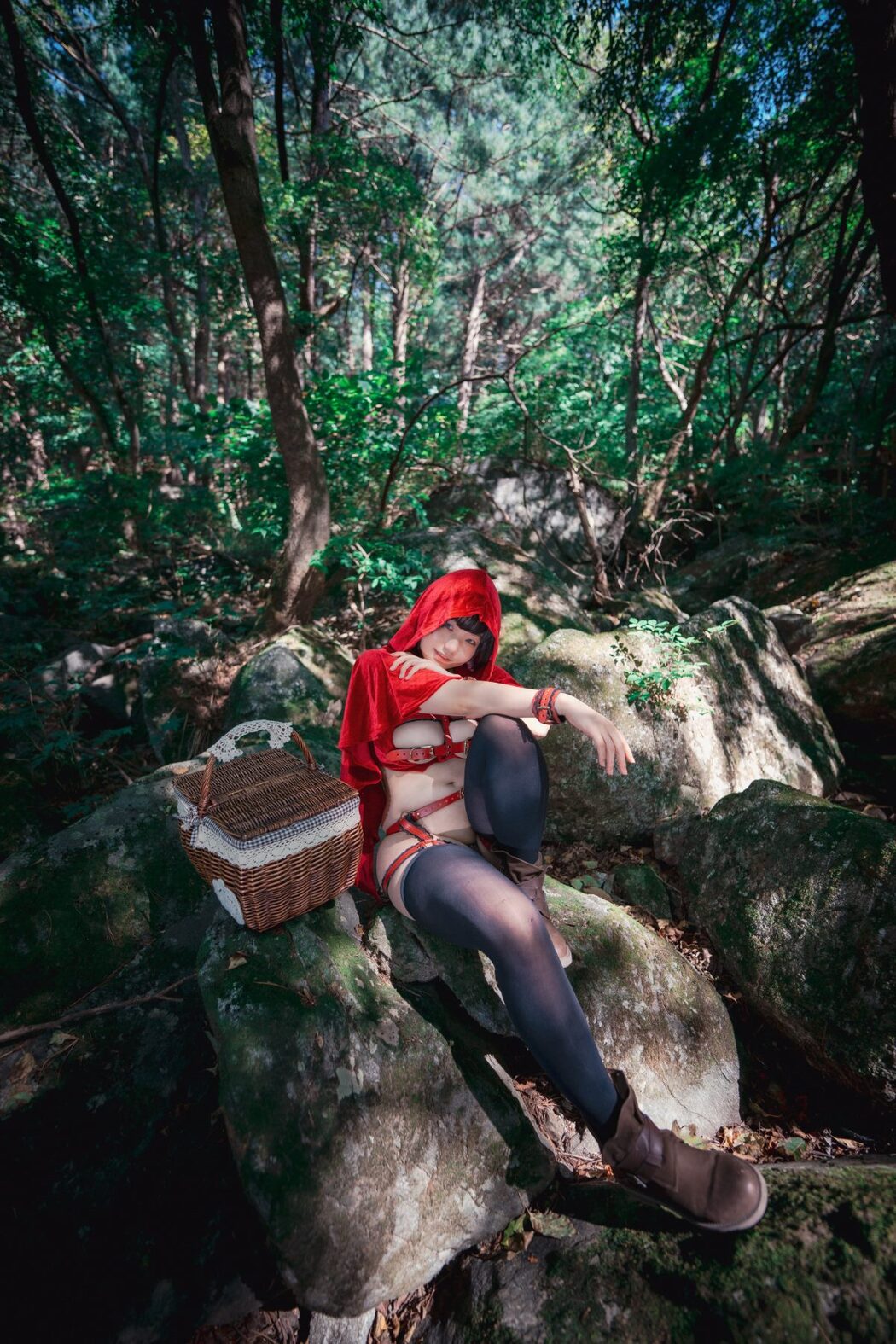 DJAWA Mimmi 밈미 Naughty Red Hiring Hood A