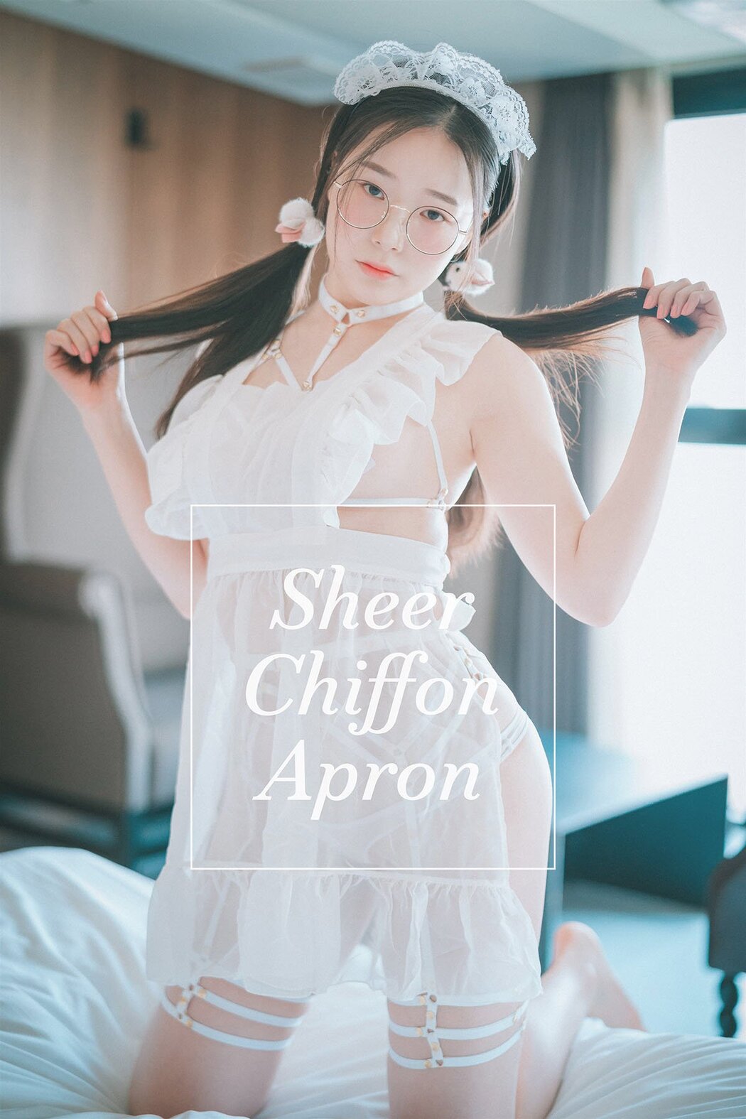 DJAWA Pia 피아 Sheer Chiffon Apron Cover Photo