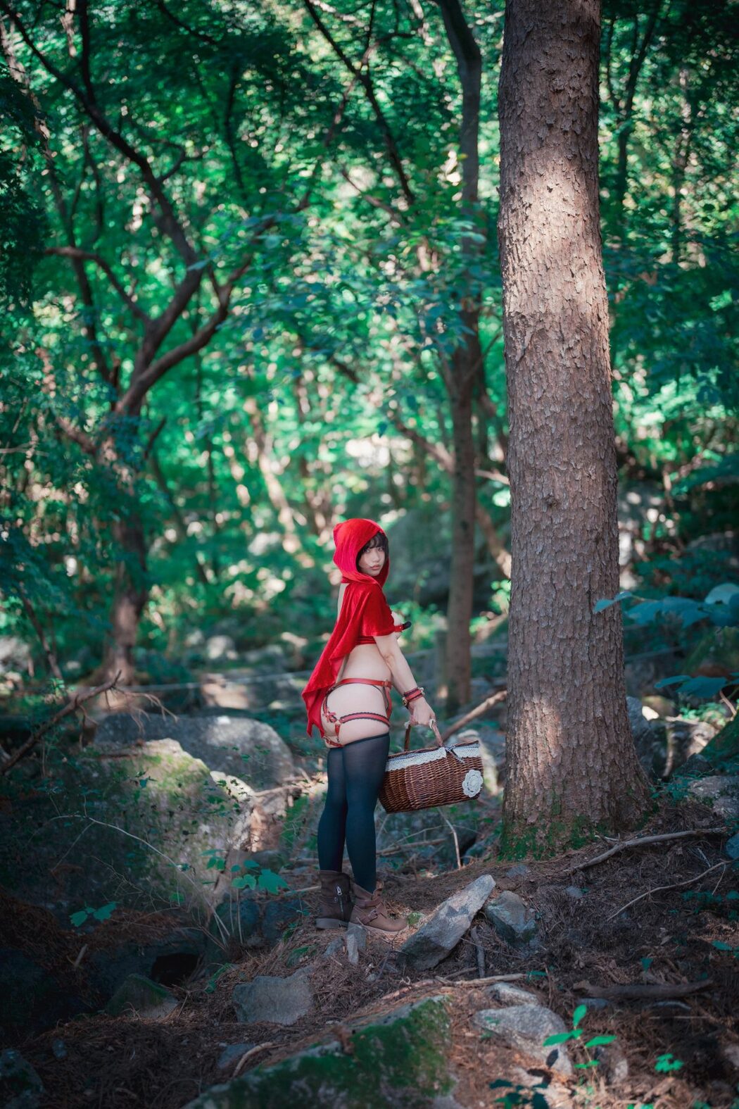 DJAWA Mimmi 밈미 Naughty Red Hiring Hood B