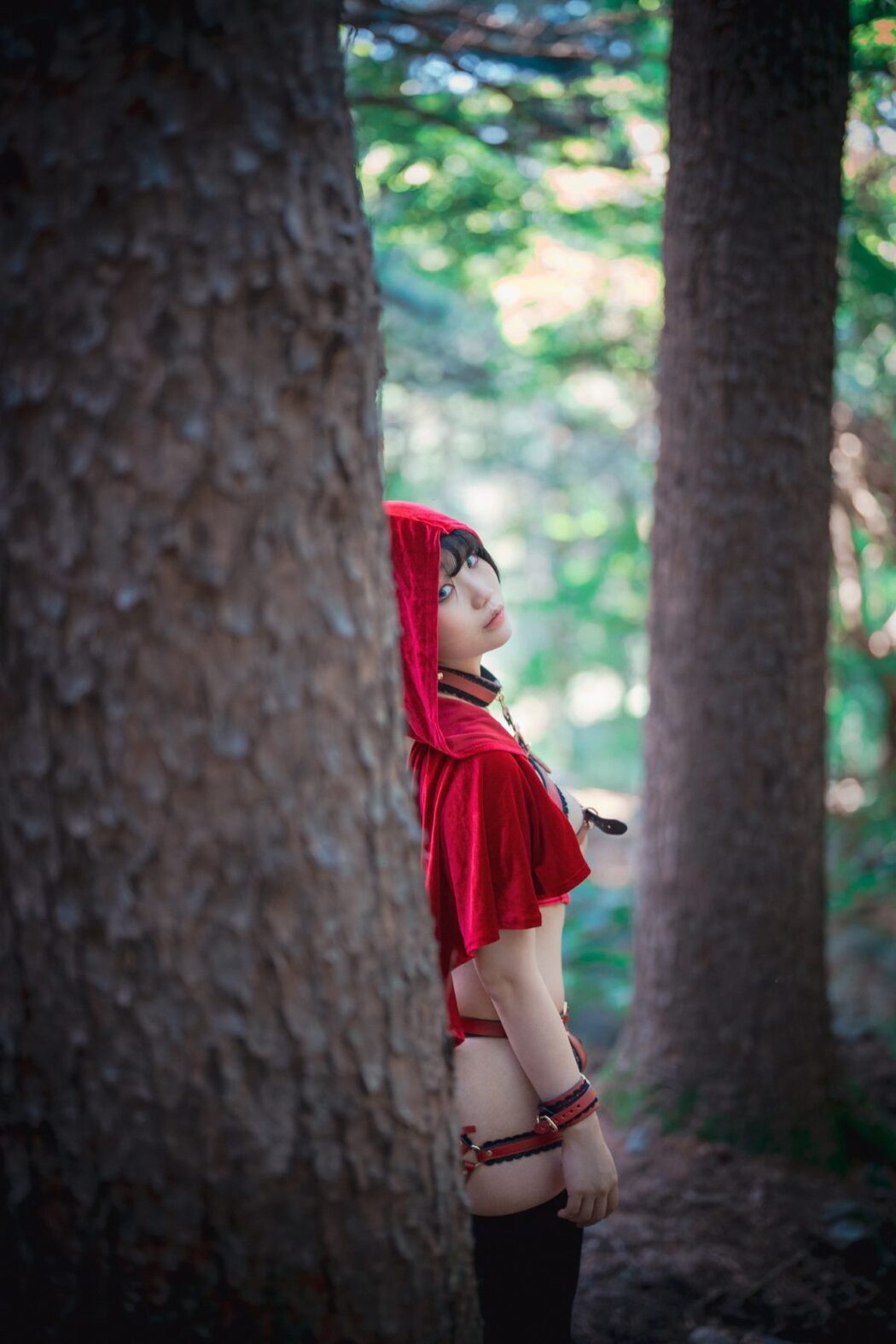 DJAWA Mimmi 밈미 Naughty Red Hiring Hood B