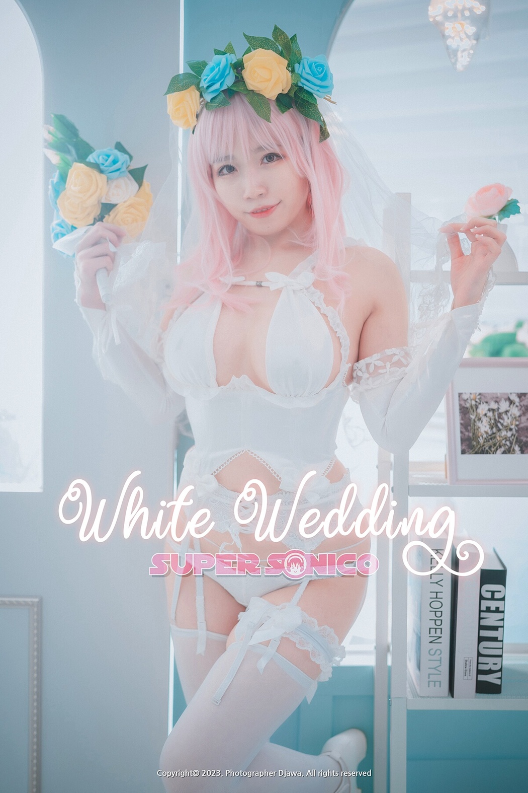 DJAWA Myaron – Super Sonico White Wedding Cover Photo