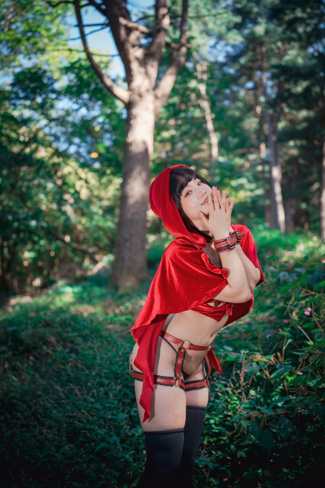 DJAWA Mimmi 밈미 Naughty Red Hiring Hood A