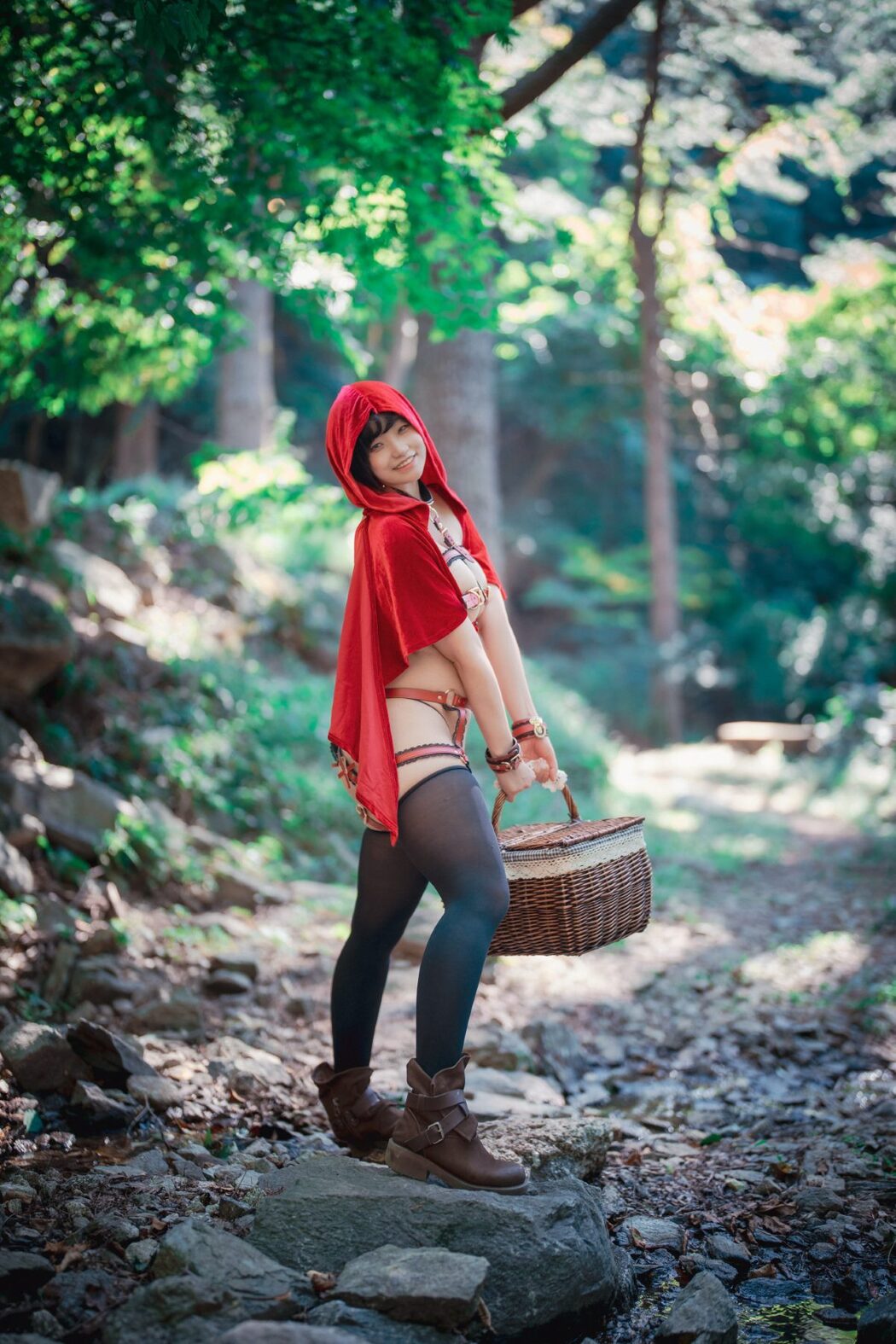 DJAWA Mimmi 밈미 Naughty Red Hiring Hood B