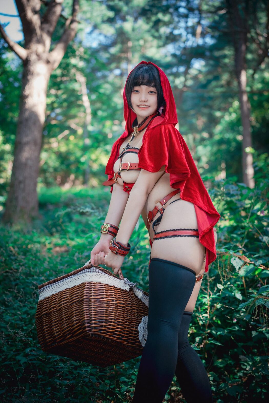 DJAWA Mimmi 밈미 Naughty Red Hiring Hood A