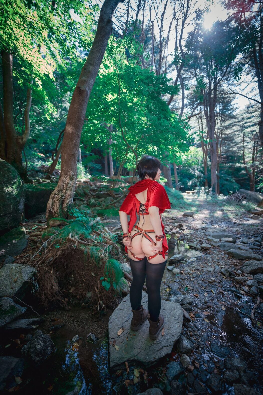DJAWA Mimmi 밈미 Naughty Red Hiring Hood B