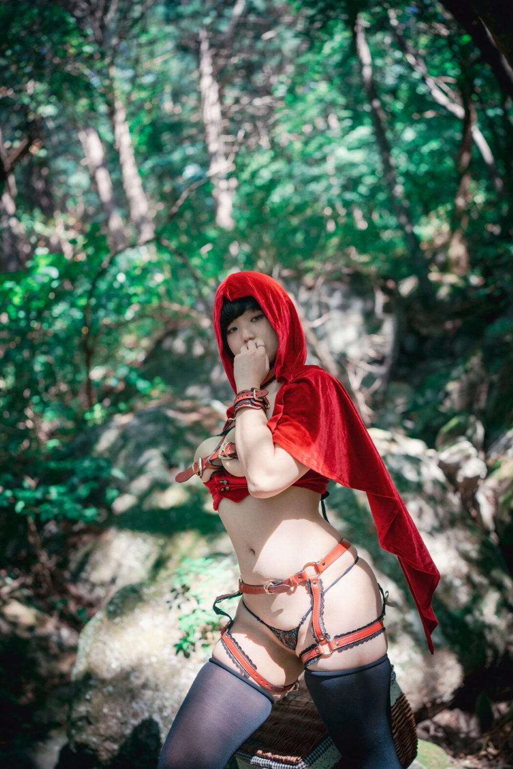 DJAWA Mimmi 밈미 Naughty Red Hiring Hood A