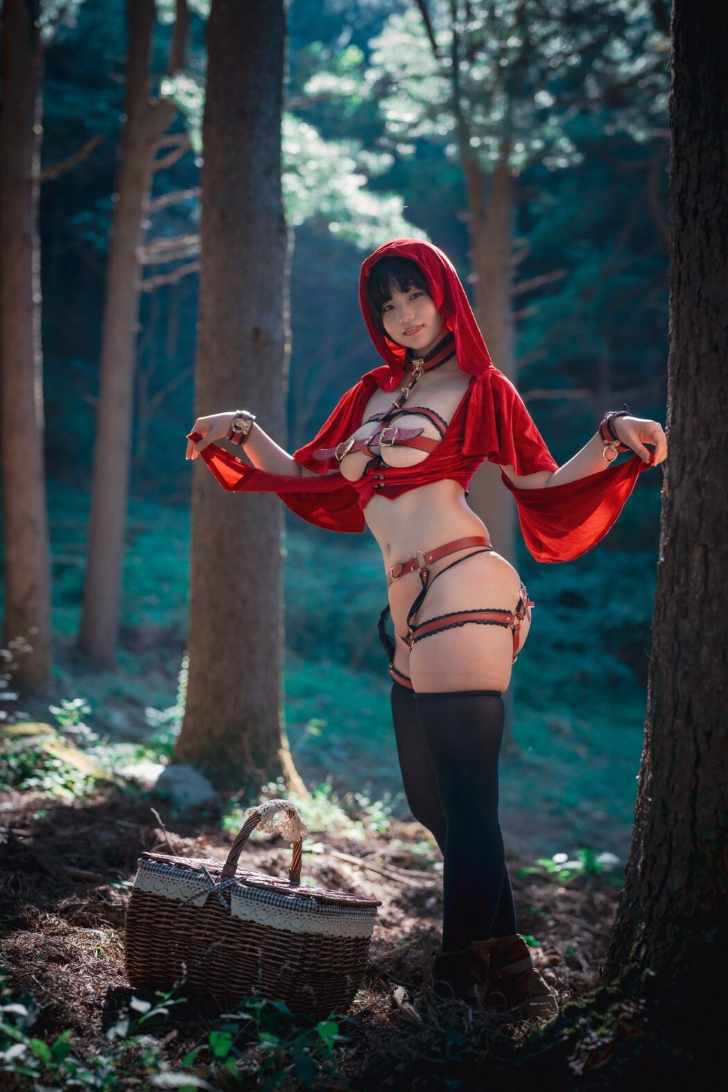 DJAWA Mimmi 밈미 Naughty Red Hiring Hood B