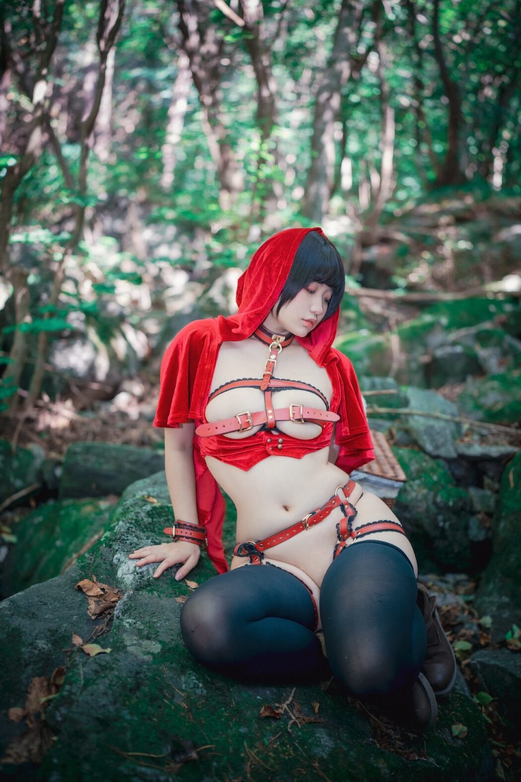 DJAWA Mimmi 밈미 Naughty Red Hiring Hood A