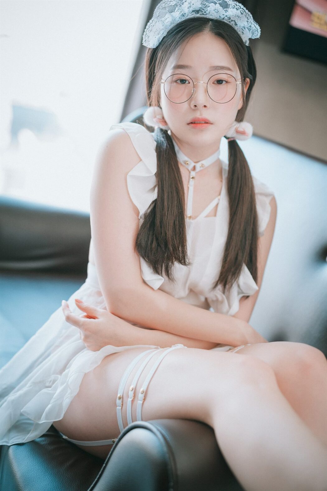 DJAWA Pia 피아 Sheer Chiffon Apron