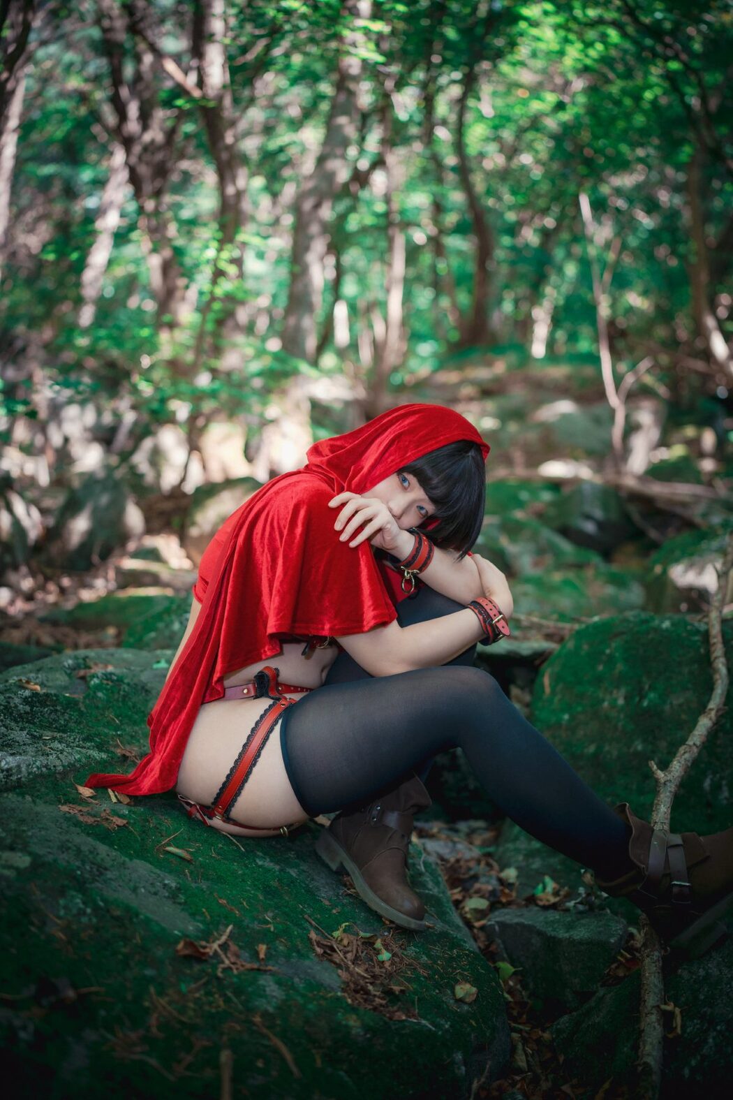 DJAWA Mimmi 밈미 Naughty Red Hiring Hood A