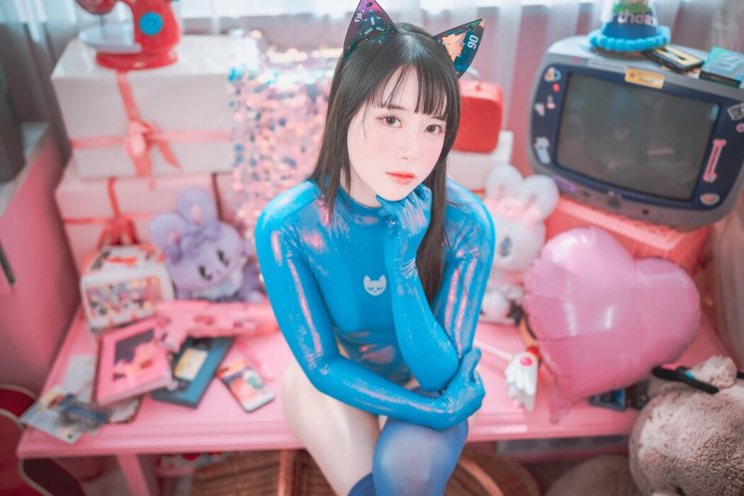 DJAWA ZziZzi – Cyber Cat in Mystique Blue S.Ver B
