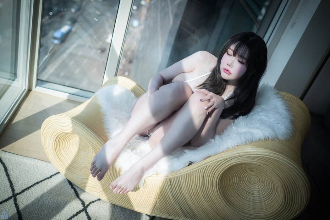 BLUECAKE SUA 지수아 – Vol.05 Nude Bikini White RED