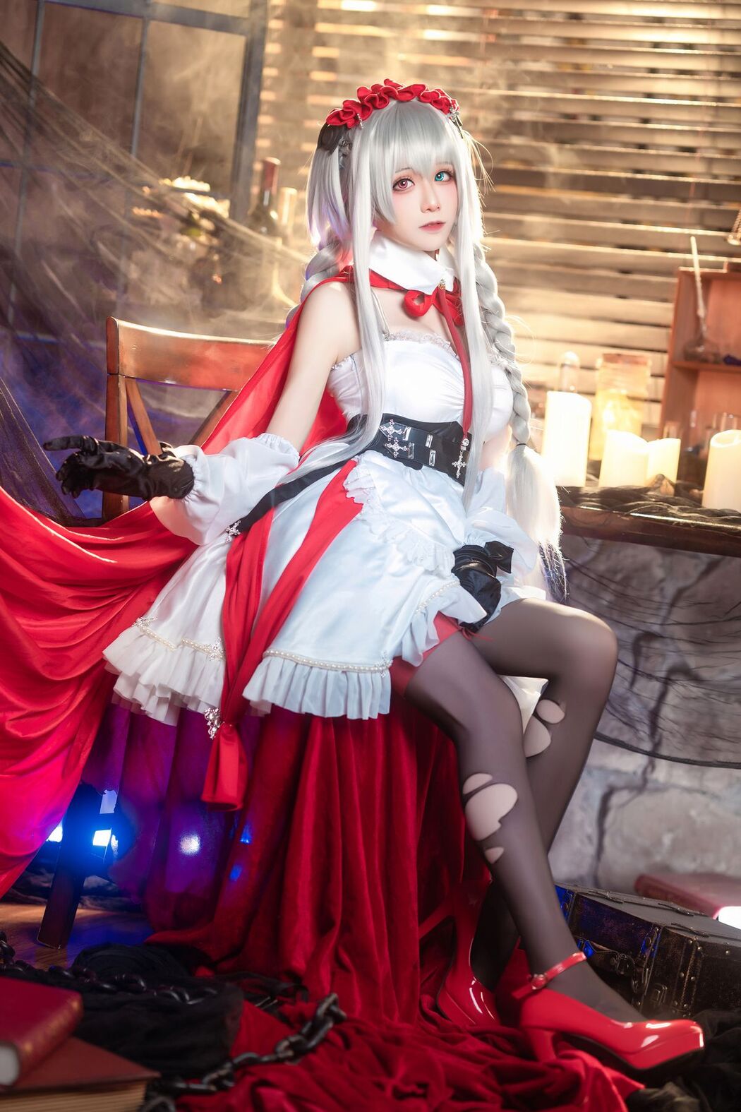 Coser@Tomoyo酱 – 碧蓝航线 埃尔宾小红帽 (31P)