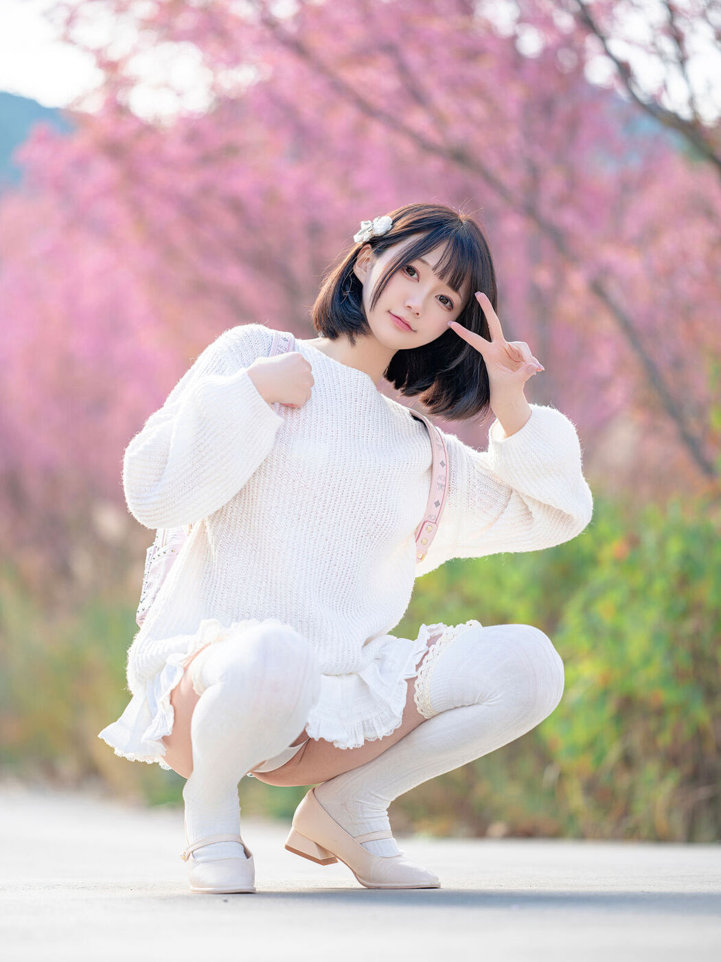 Coser@NAGISA魔物喵 – 桜 (65P)