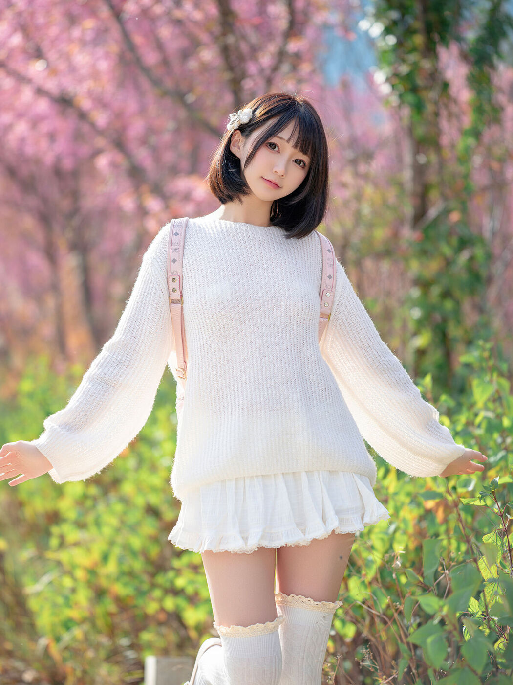 Coser@NAGISA魔物喵 – 桜 (65P)