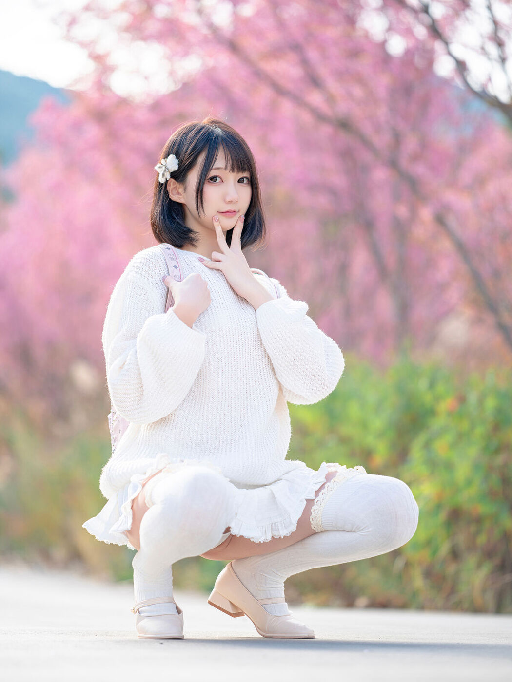 Coser@NAGISA魔物喵 – 桜 (65P)