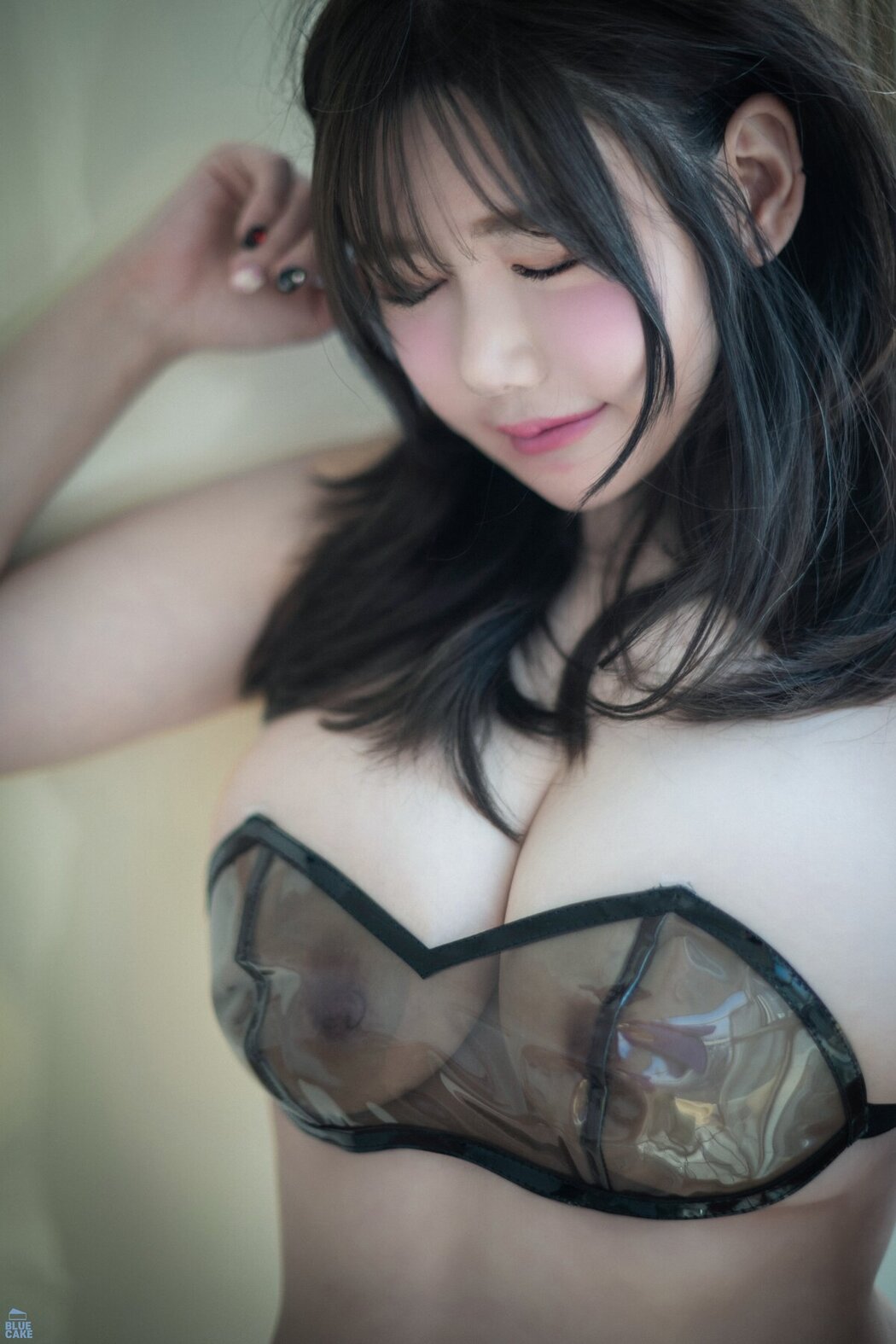 BLUECAKE SUA 지수아 – Vol.05 Nude Bikini Black RED