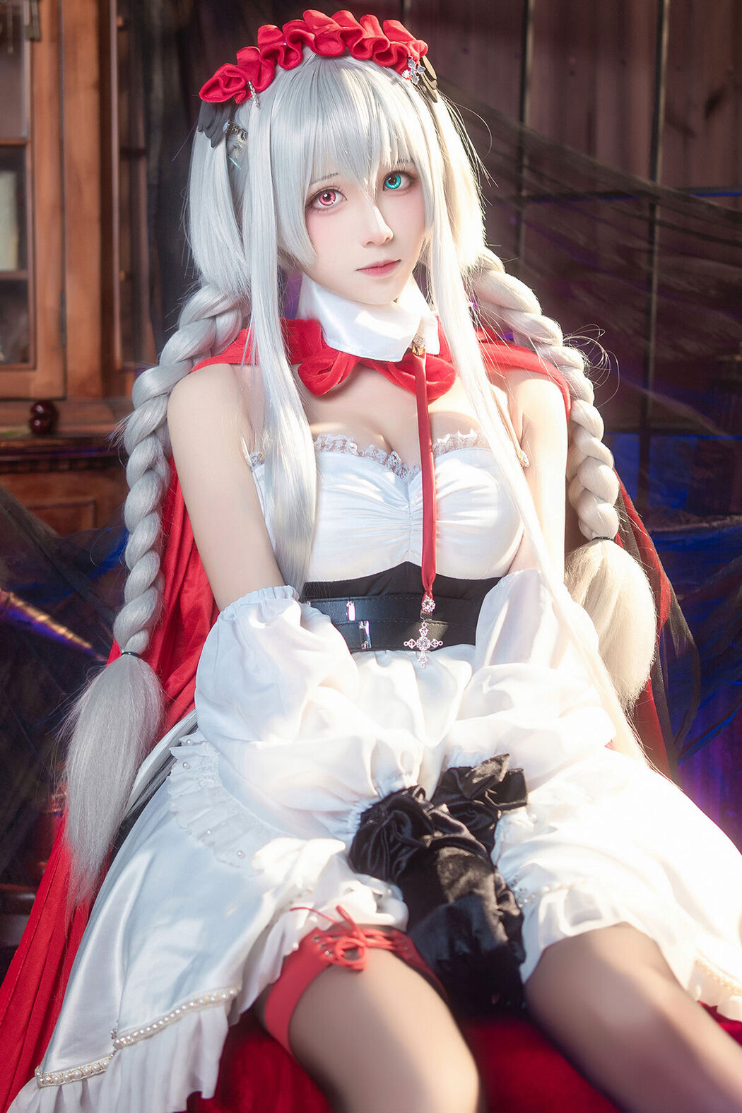 Coser@Tomoyo酱 – 碧蓝航线 埃尔宾小红帽 (31P) Cover Photo