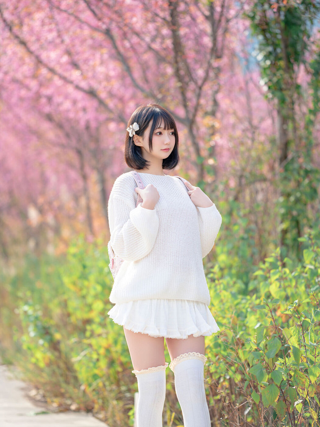Coser@NAGISA魔物喵 – 桜 (65P)