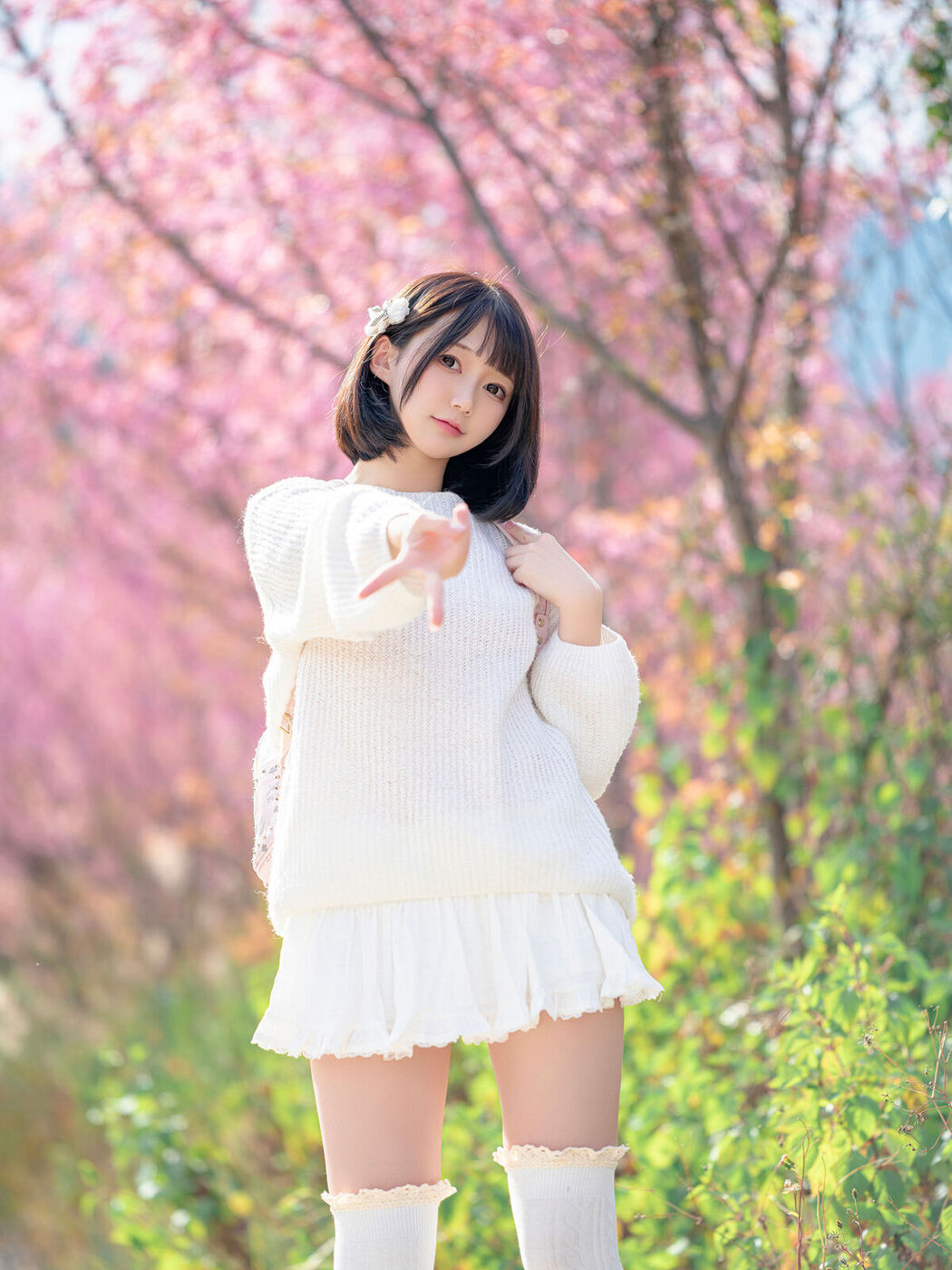 Coser@NAGISA魔物喵 – 桜 (65P)