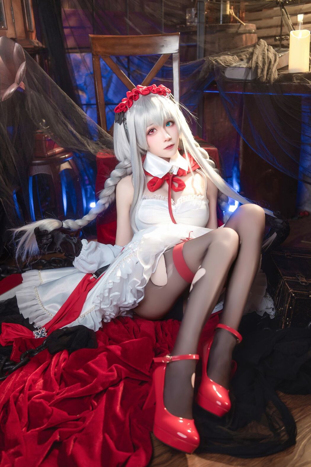 Coser@Tomoyo酱 &#8211; 碧蓝航线 埃尔宾小红帽 (31P)