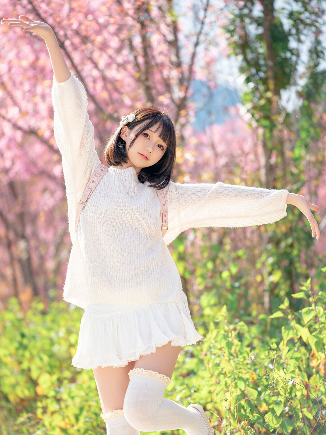 Coser@NAGISA魔物喵 – 桜 (65P)