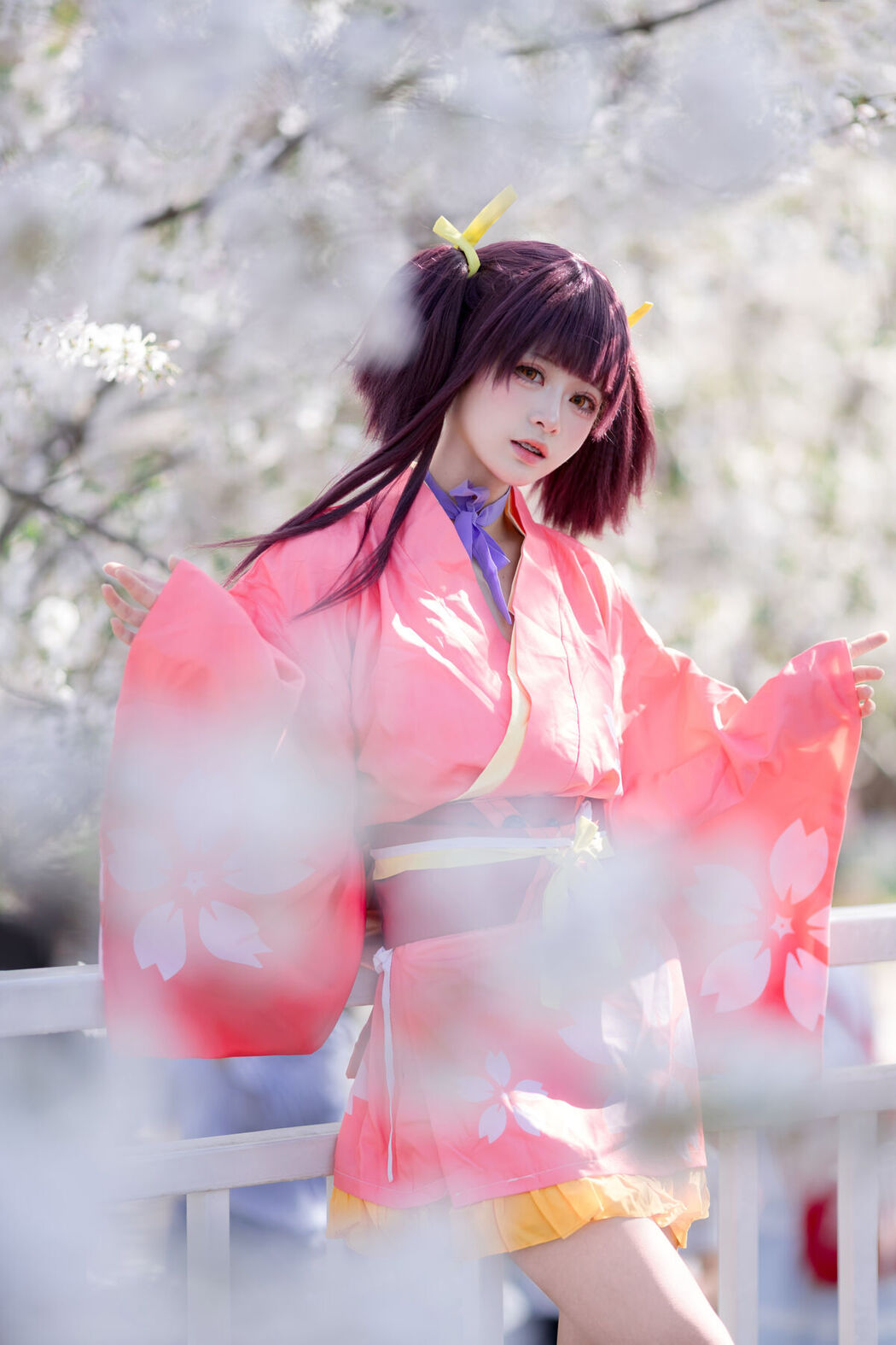 Coser@九柒喵 &#8211; 甲铁城的卡巴内利 无名 和服 (35P)