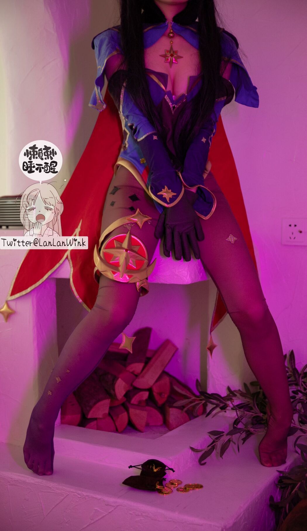 Coser@懒懒睡不醒 – 莫娜 (74P – 1V)