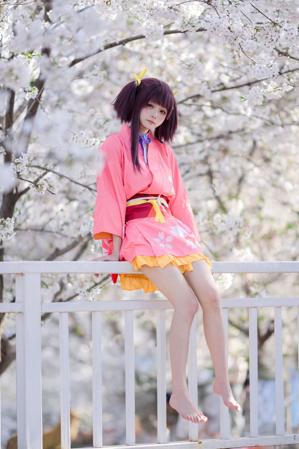 Coser@九柒喵 &#8211; 甲铁城的卡巴内利 无名 和服 (35P)