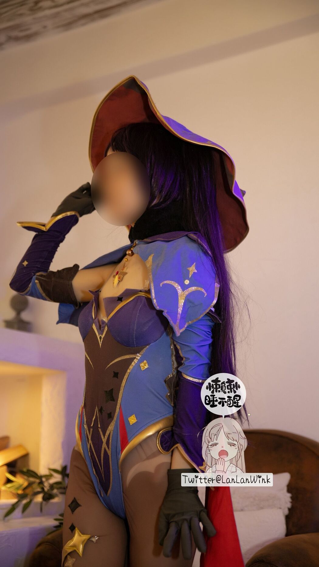 Coser@懒懒睡不醒 &#8211; 莫娜 (74P &#8211; 1V)