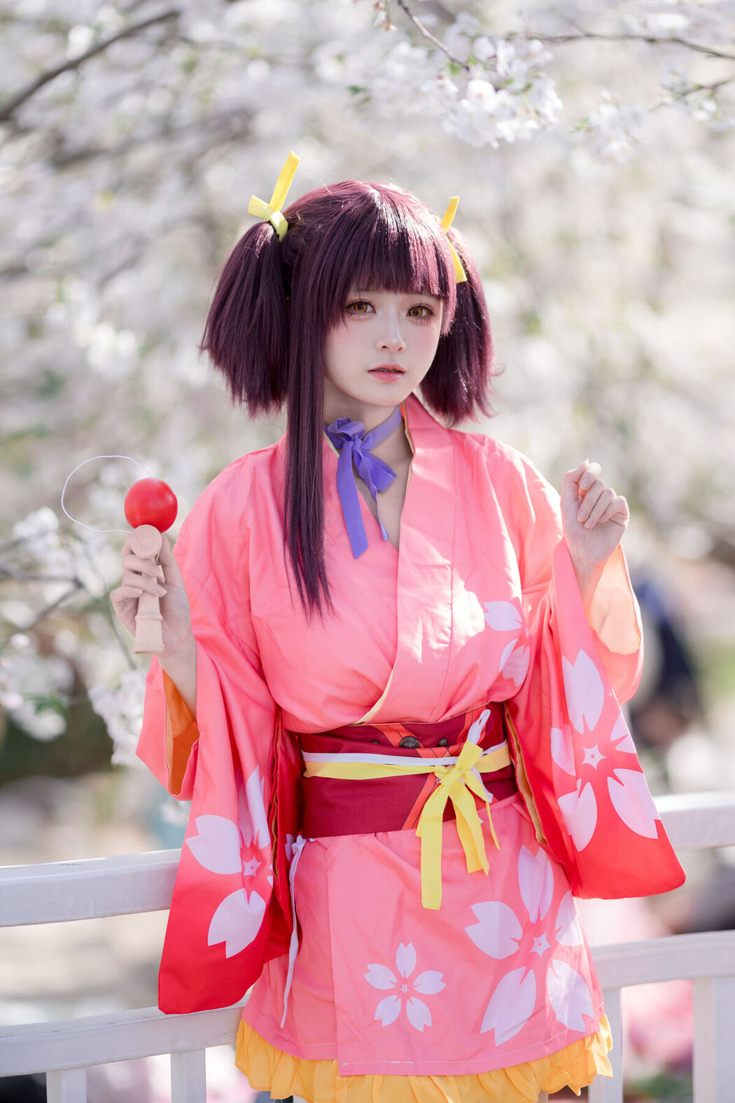 Coser@九柒喵 – 甲铁城的卡巴内利 无名 和服 (35P)