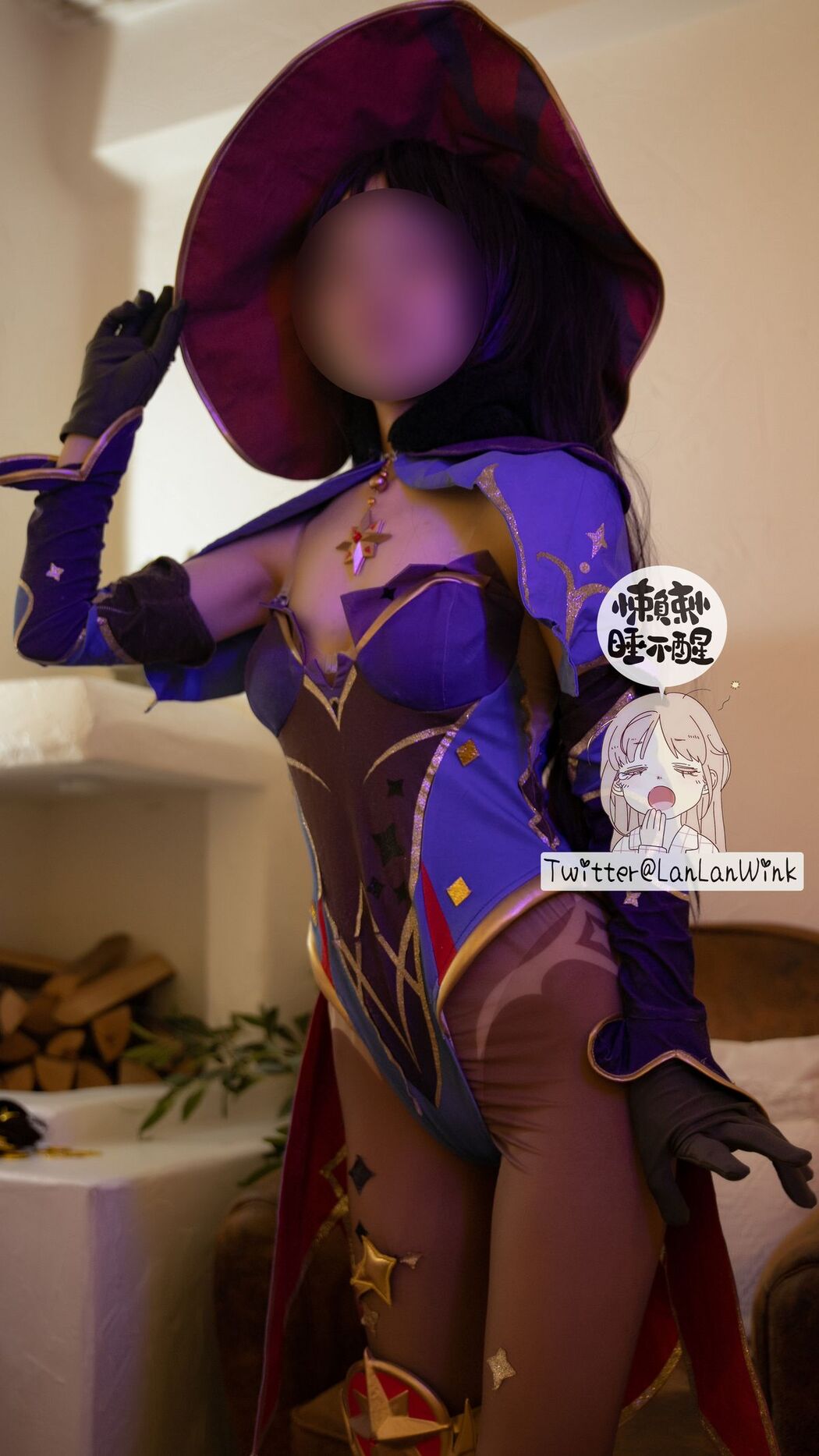 Coser@懒懒睡不醒 &#8211; 莫娜 (74P &#8211; 1V)
