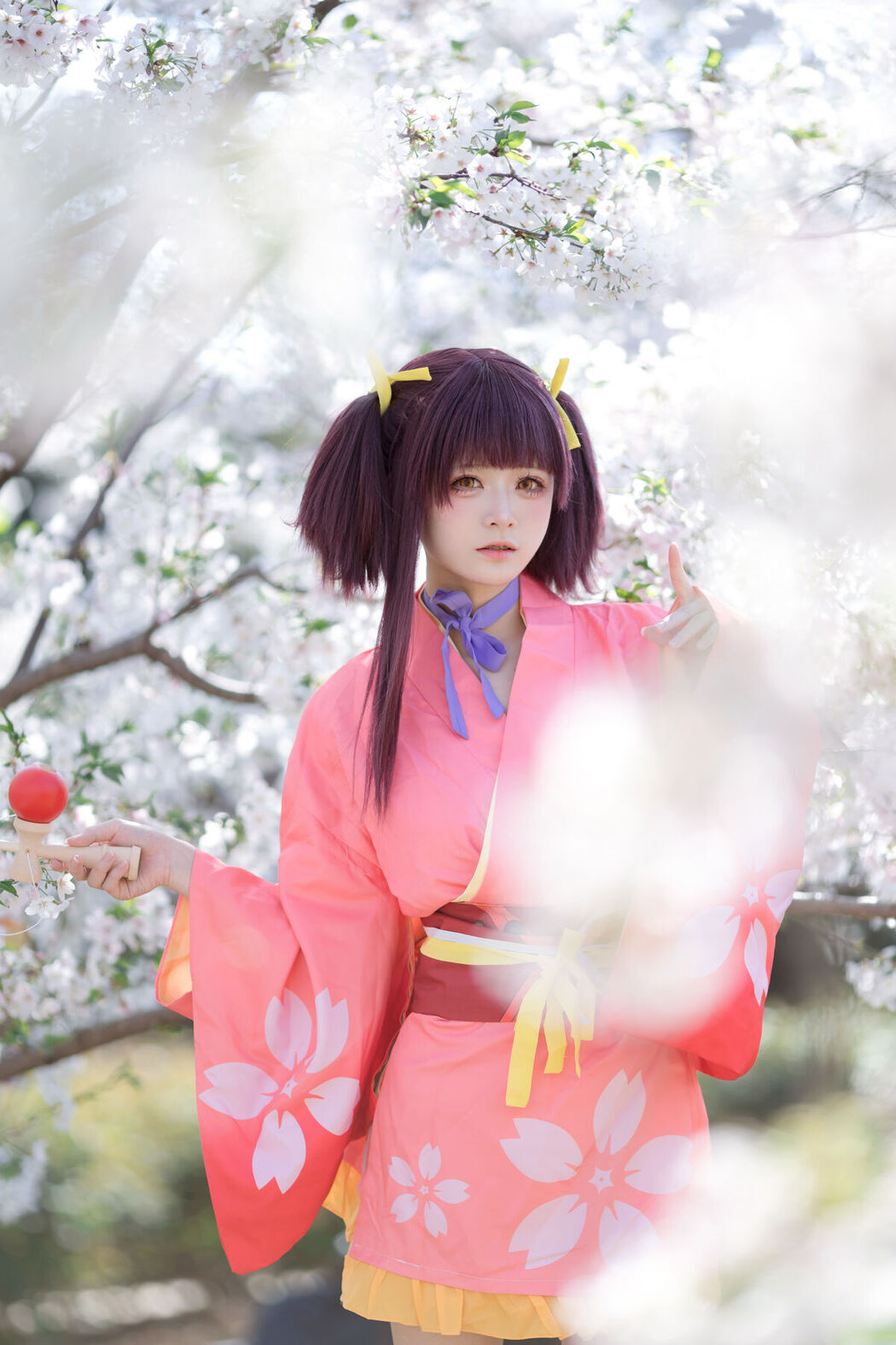 Coser@九柒喵 – 甲铁城的卡巴内利 无名 和服 (35P)