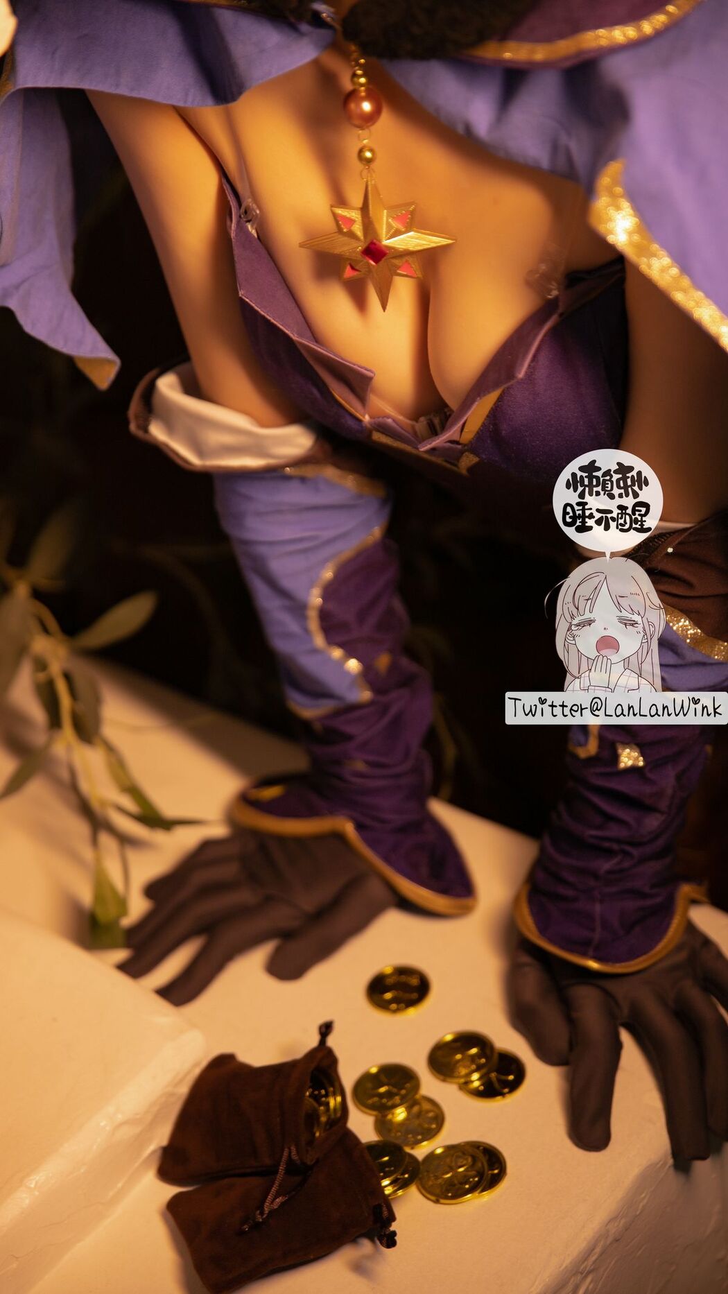 Coser@懒懒睡不醒 – 莫娜 (74P – 1V)