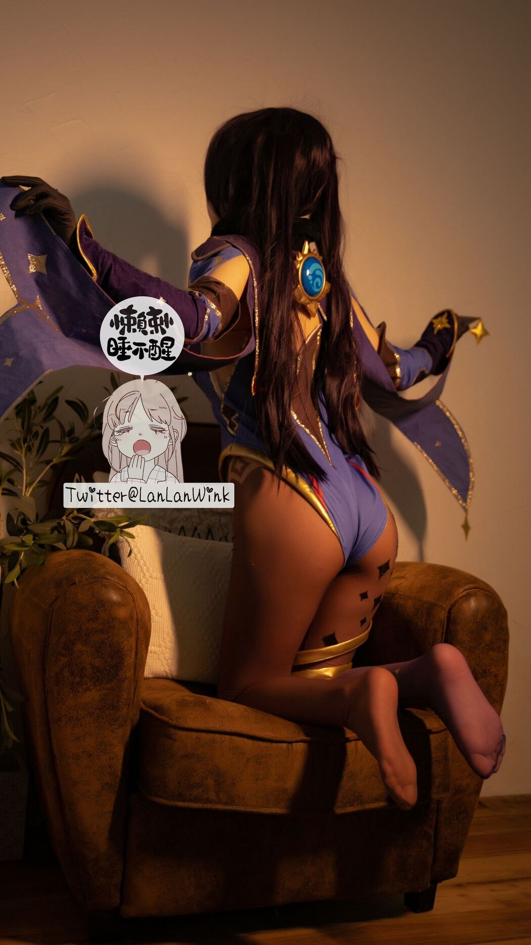 Coser@懒懒睡不醒 – 莫娜 (74P – 1V)