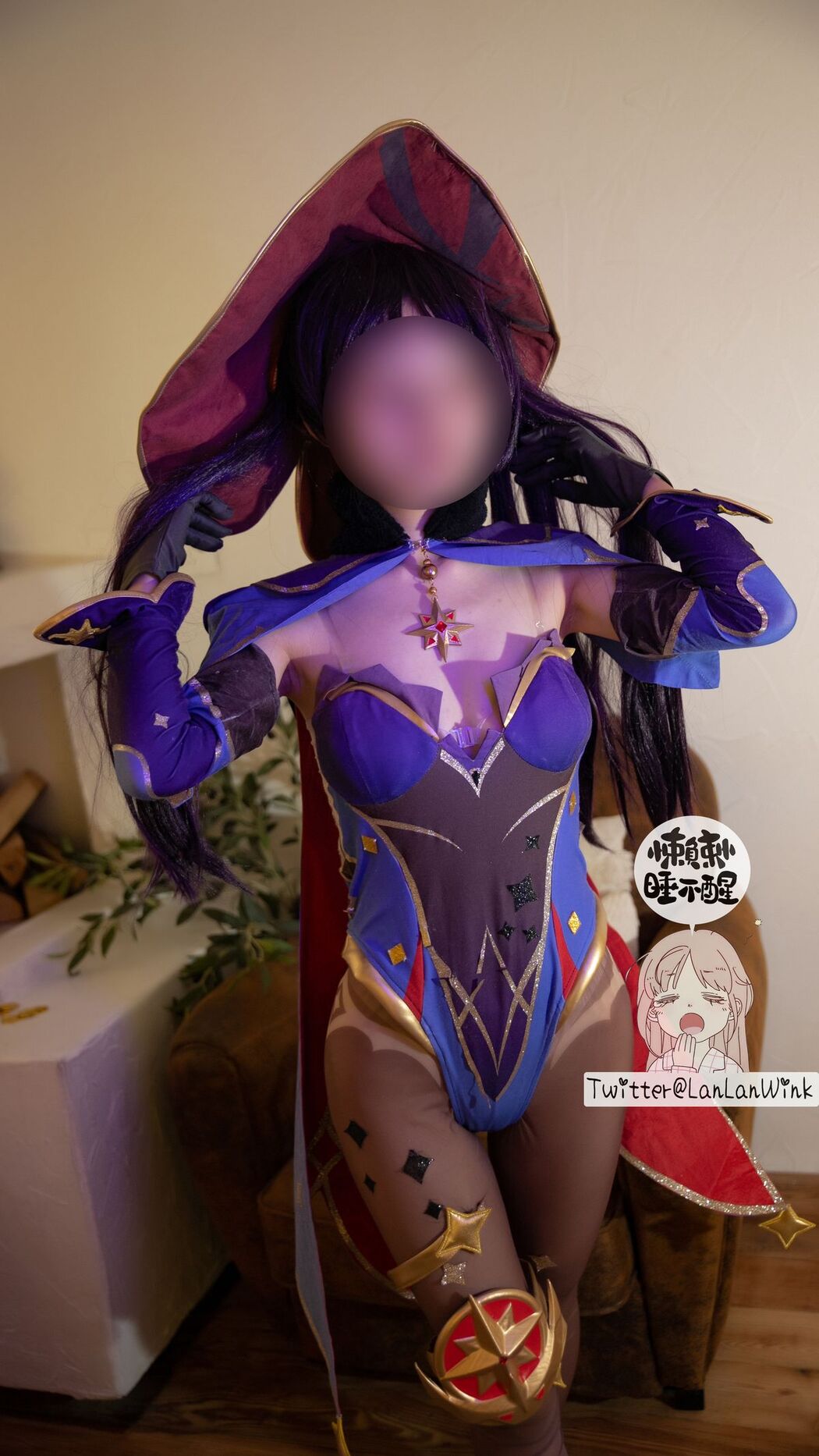 Coser@懒懒睡不醒 &#8211; 莫娜 (74P &#8211; 1V)