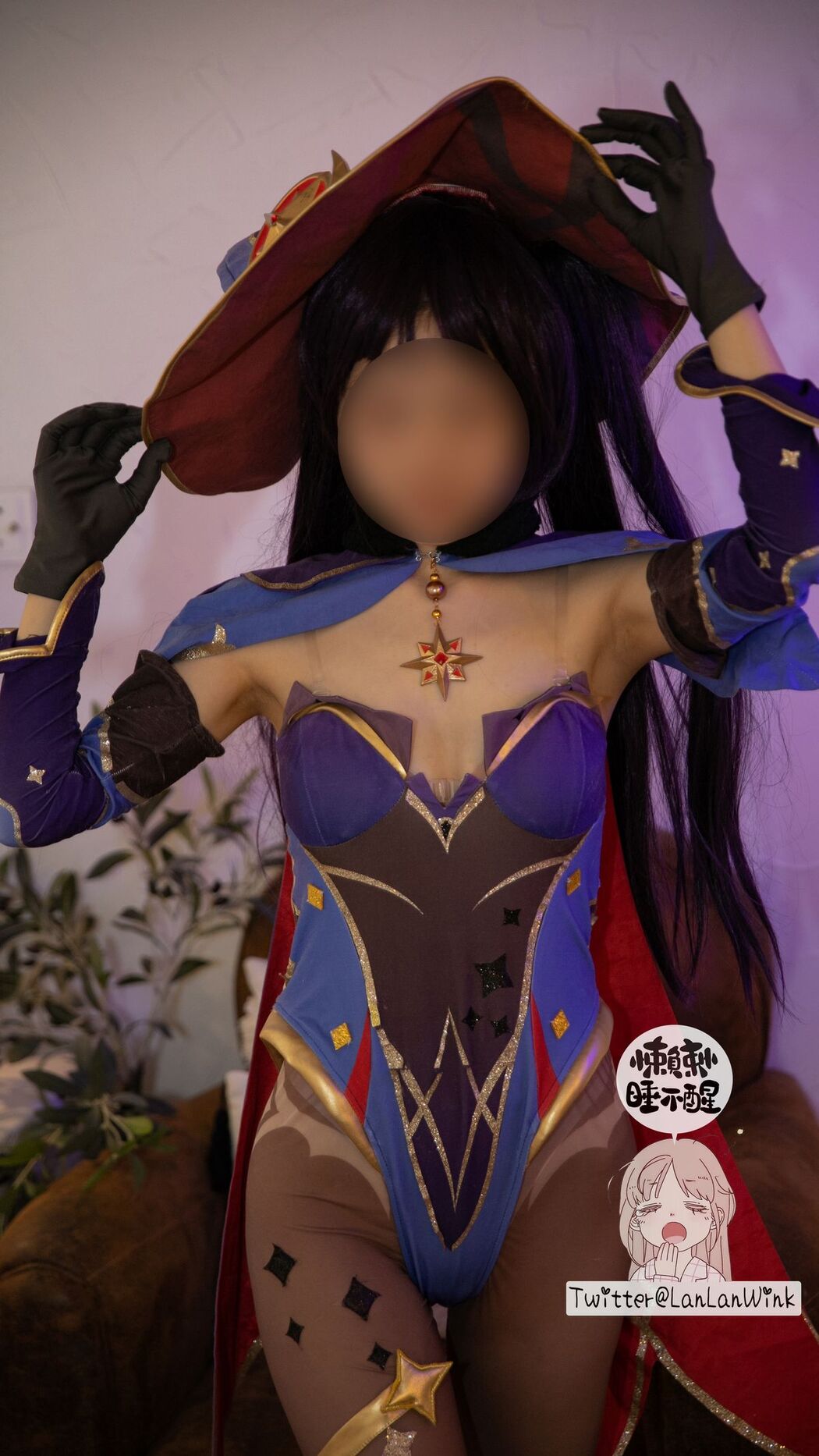 Coser@懒懒睡不醒 &#8211; 莫娜 (74P &#8211; 1V)