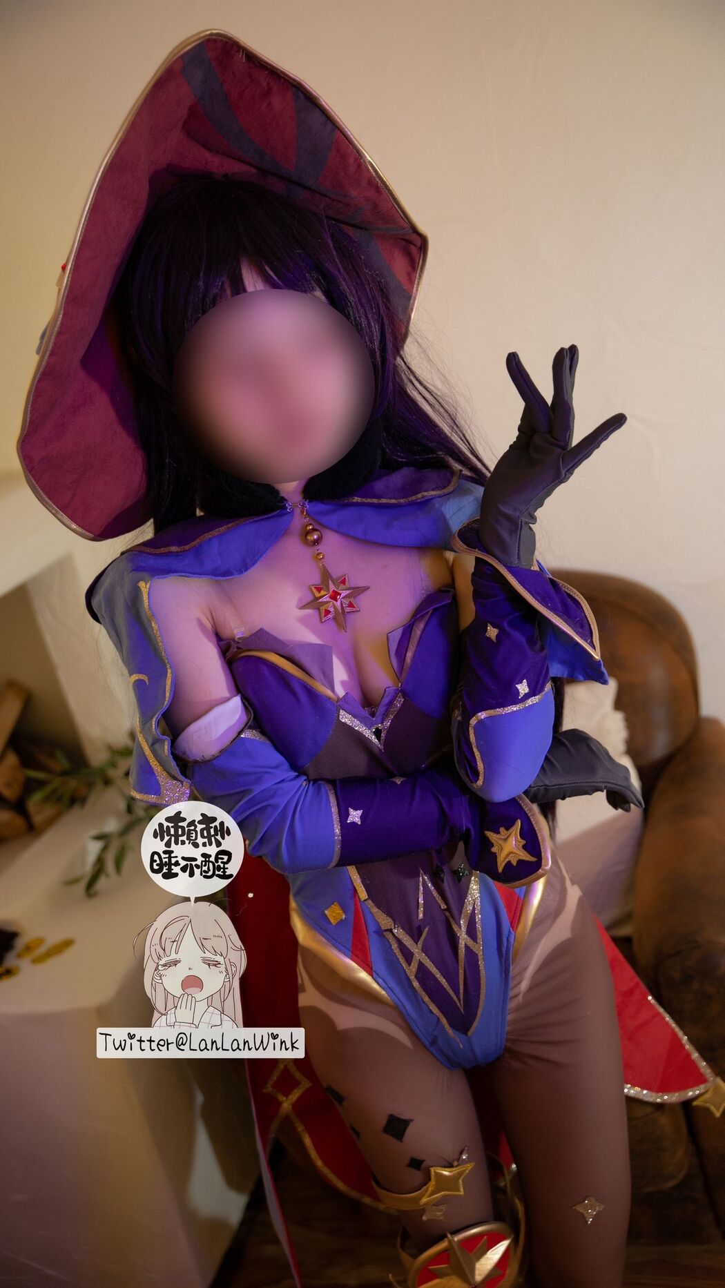 Coser@懒懒睡不醒 &#8211; 莫娜 (74P &#8211; 1V)